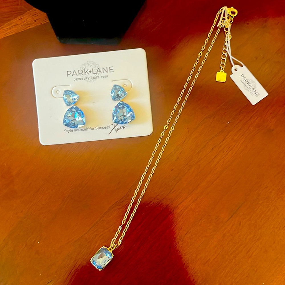 Park Lane Sparkle Box Exclusive | August Perry Earrings & Pendant